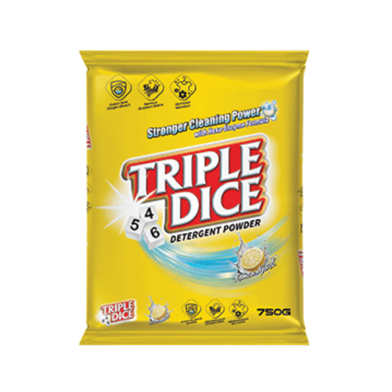 TRIPLE DICE POWDER LEMON 750G
