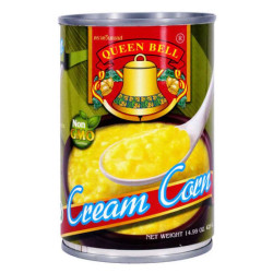 QUEEN BELL BRAND CREAM CORN 425GM QUEEN BELL BRAND CREAM CORN 425GM