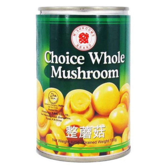 MS BRAND BUTTON MUSHROOM 425GM