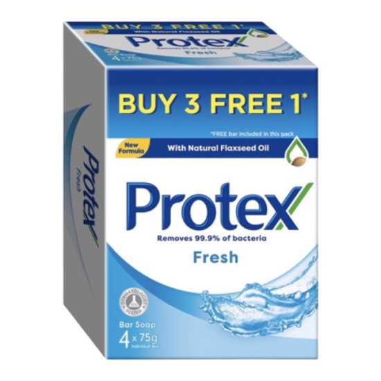 PROTEX BAR SOAP FRESH 75GM *3