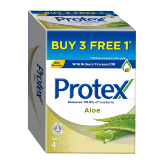 PROTEX BAR SOAP ALOE 75GM *3