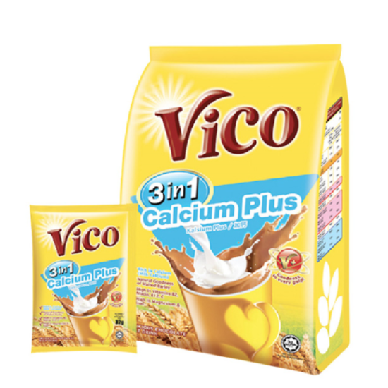 VICO 3 IN 1 CALCIUM PLUS 32G*12'S