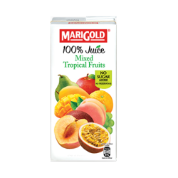 MARIGOLD 100% JUICE MIXED TROPICAL FRUITS 1L