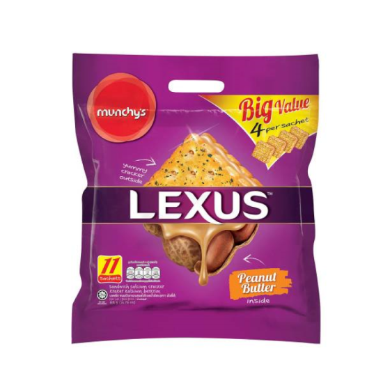 MUNCHY'S LEXUS PEANUT BUTTER 418GM