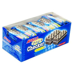 APOLLO BLACK CHECKER LAYER CAKE 18GM*24 APOLLO BLACK CHECKER LAYER CAKE 18GM*24
