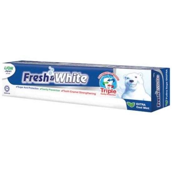 FRESH & WHITE TRIPLE PROTECTION - EXTRA COOL 160GM