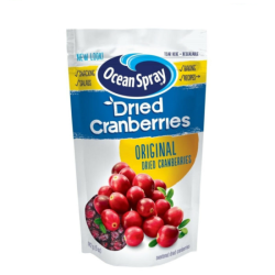 OCEAN SPRAY DRIED CRANBERRIES ORIGINAL 142GM OCEAN SPRAY DRIED CRANBERRIES ORIGINAL 142GM