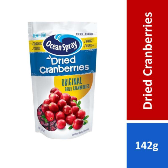 OCEAN SPRAY DRIED CRANBERRIES ORIGINAL 142GM