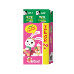 DARLIE TOOTHPASTE BUNNY KIDS STRAWBERRY 2X40G DARLIE TOOTHPASTE BUNNY KIDS STRAWBERRY 2X40G