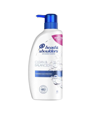 HEAD & SHOULDERS CLEAN AND BALANCED SHAMPOO 650ML