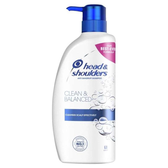 HEAD & SHOULDERS CLEAN AND BALANCED SHAMPOO 650ML