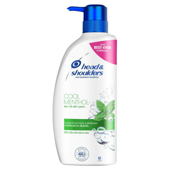 HEAD & SHOULDERS SHAMPOO COOL MENTHOL 650ML