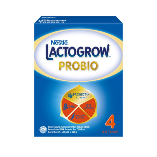 LACTOGROW PROBIO 4 BIB 300G*2