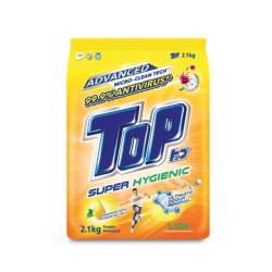 TOP DETERGENT POWDER - SUPER HYGENIC 2.1KG TOP DETERGENT POWDER - SUPER HYGENIC 2.1KG