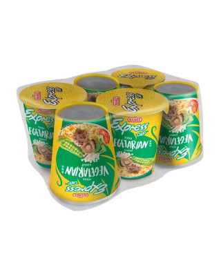 MAMEE EXPRESS CUP VEGETARIAN 64GM*6