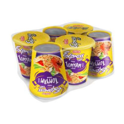 MAMEE EXPRESS CUP TOMYAM 64GM*6 MAMEE EXPRESS CUP TOMYAM 64GM*6