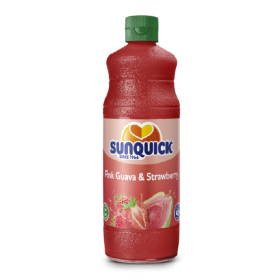 SUNQUICK PINK GUAVA & STRAWBERRY 700ML