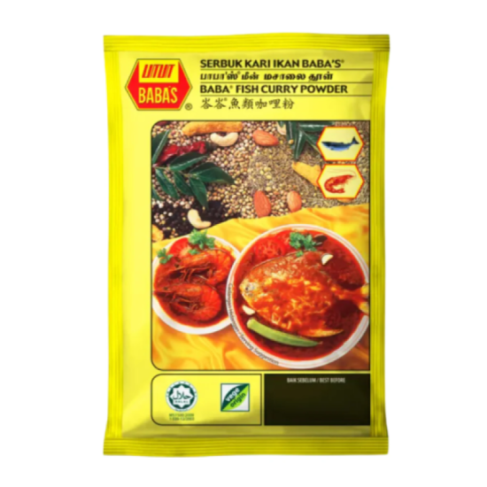 BABA'S FISH CURRY POWDER 125G