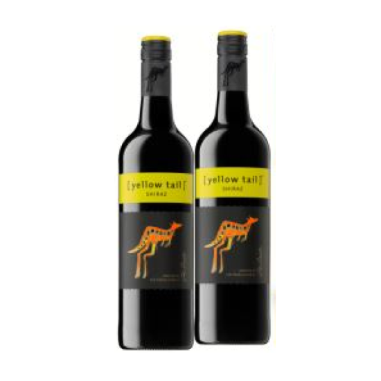 YELLOW TAIL MERLOT 750ML*2