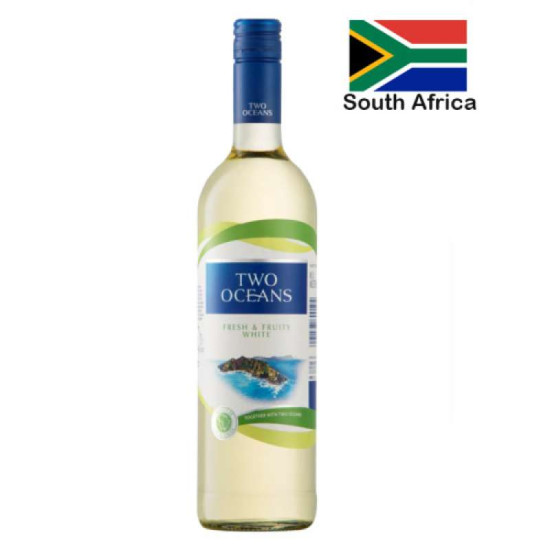 TWO OCEANS FRESH & FRUITY WHITE 750ML