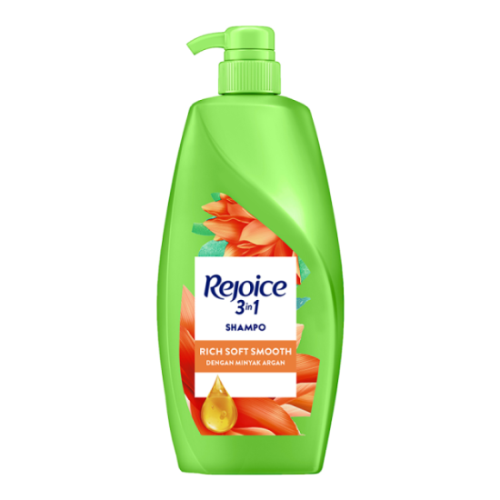 REJOICE SHAMPOO RICH SOFT SMOOTH 600ML