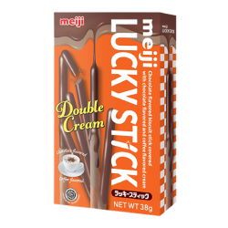 MEIJI LUCKY STICK DOUBLE CREAM 38GM MEIJI LUCKY STICK DOUBLE CREAM 38GM
