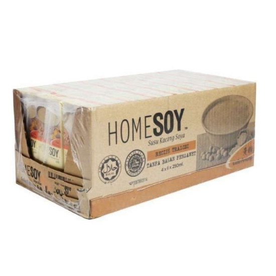 HOMESOY SOYA BROWN SUGAR 250ML*6*4