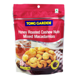 TONG GARDEN HONEY ROASTED CASHEW NUTS MACADAMIAS 140GM TONG GARDEN HONEY ROASTED CASHEW NUTS MACADAMIAS 140GM