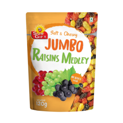 TONG GARDEN SUN GIFT JUMBO MEDLEY RAISIN 120GM