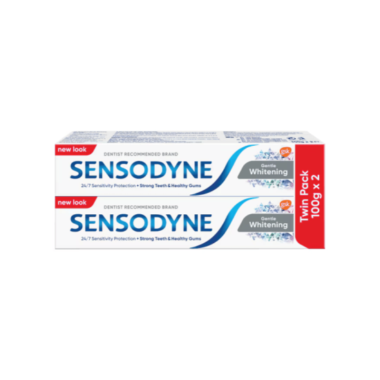 SENSODYNE GENTLE WHITENING TOOTHPASTE 100g*2