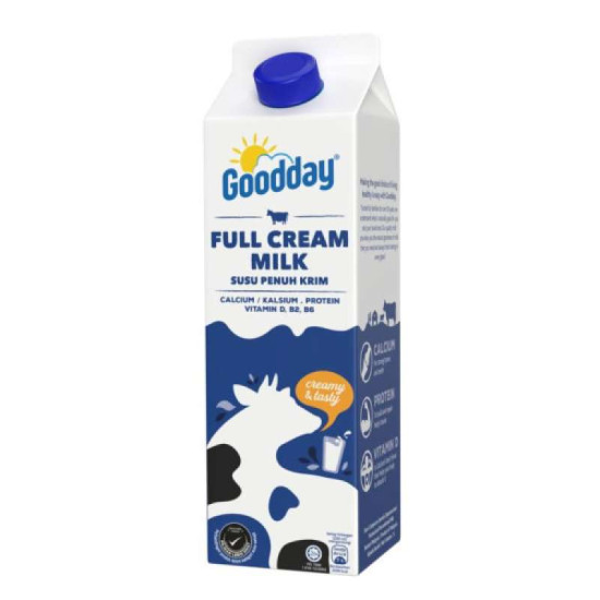 GOODDAY FULL CREAM MILK 1L