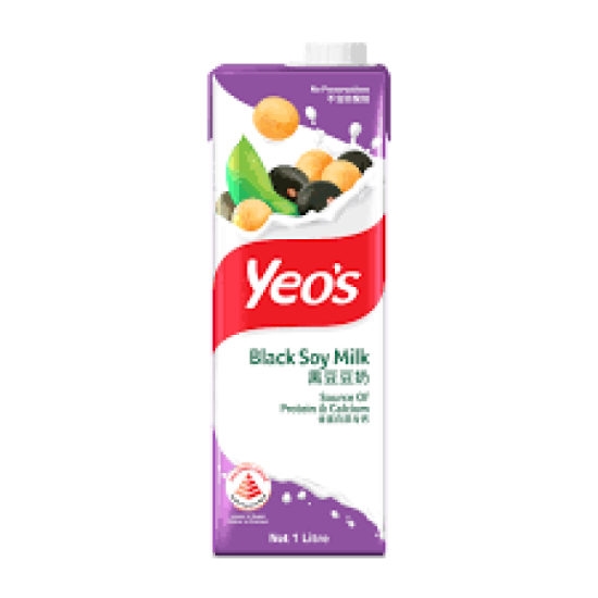 YEO'S BLACK SOY MILK 1L
