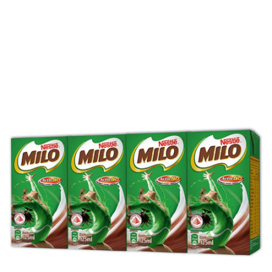 NESTLE MILO UHT LEBIH PADAT 125ML*4