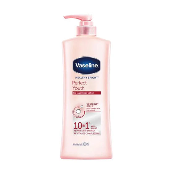 VASELINE BRIGHT LOTION PERFECT YOUTH 350ML