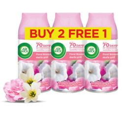 AIR WICK FRESHMATIC - FLORAL BOUQUET B2F1 250ML AIR WICK FRESHMATIC - FLORAL BOUQUET B2F1 250ML