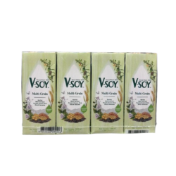 V-SOY MULTIGRAIN SOYA BEAN MILK 200ML*4