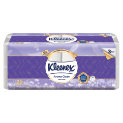 KLEENEX BATHROOM TISSUE ULTRA SOFT 3PLY 190S*20R KLEENEX BATHROOM TISSUE ULTRA SOFT 3PLY 190S*20R