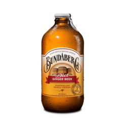 BUNDABERG GINGER BEER DIET 375ML BUNDABERG GINGER BEER DIET 375ML