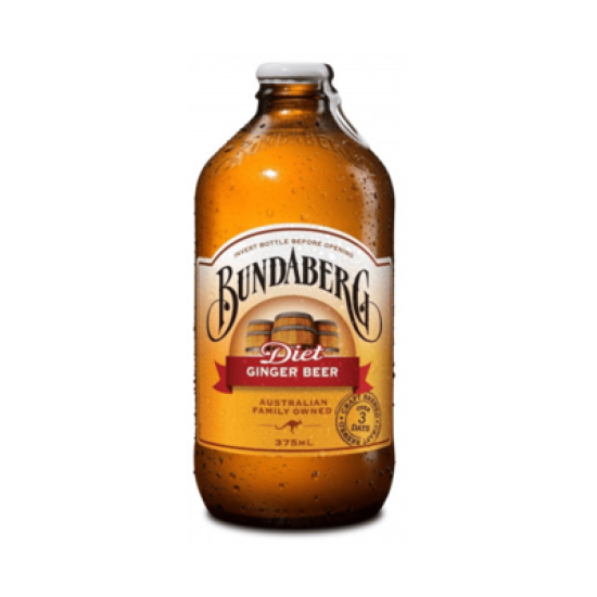 BUNDABERG GINGER BEER DIET 375ML