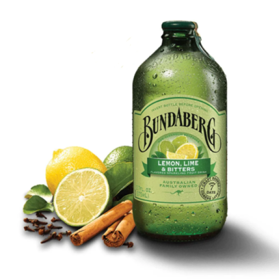 BUNDABERG LEMON LIME & BITTER 375ML