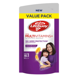 LIFEBUOY BODY WASH (REFILL) MOISTURE PLUS 800ML LIFEBUOY BODY WASH (REFILL) MOISTURE PLUS 800ML