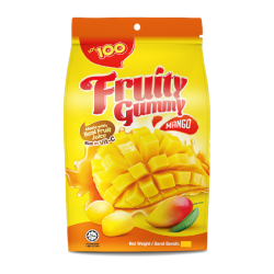 LOT 100 GUMMY MANGO 300GM LOT 100 GUMMY MANGO 300GM