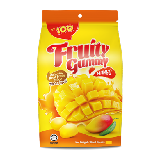 LOT 100 GUMMY MANGO 300GM