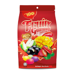 LOT 100 GUMMY ASSORTED 300GM LOT 100 GUMMY ASSORTED 300GM