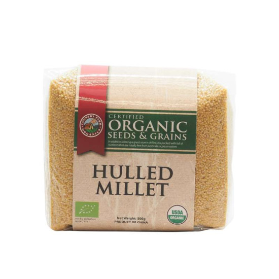 CF ORGANIC HULLED MILLET 500G