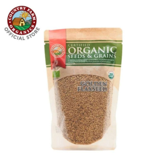 COUNTRY FARM ORGANIC GOLDEN FLAXSEED (CN) 250G