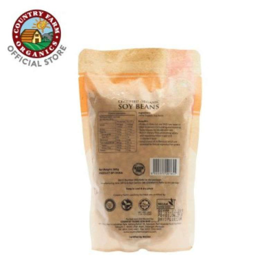 COUNTRY FARM BEANS ORGANIC SOY BEANS 300G