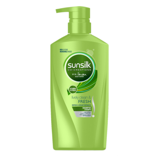 SUNSILK CLEAN & FRESH SHAMPOO 625ML