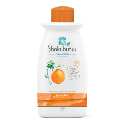 SHOKUBUTSU BODY WASH ORANGE ZEST 220GM SHOKUBUTSU BODY WASH ORANGE ZEST 220GM