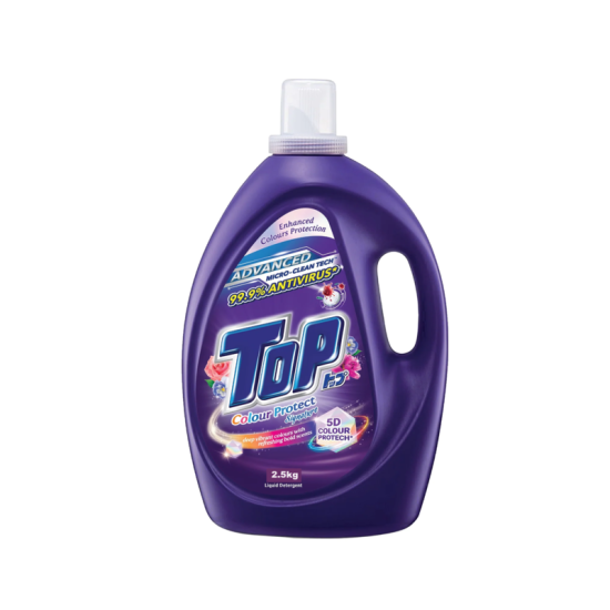 TOP LIQUID DETERGENT - COLOUR PROTECT 2.5KG